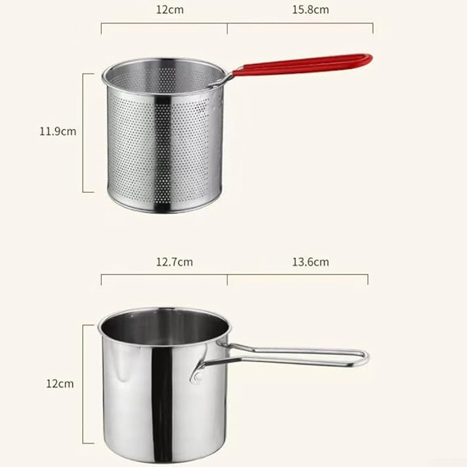 Deep frying Stainless Steel Pot