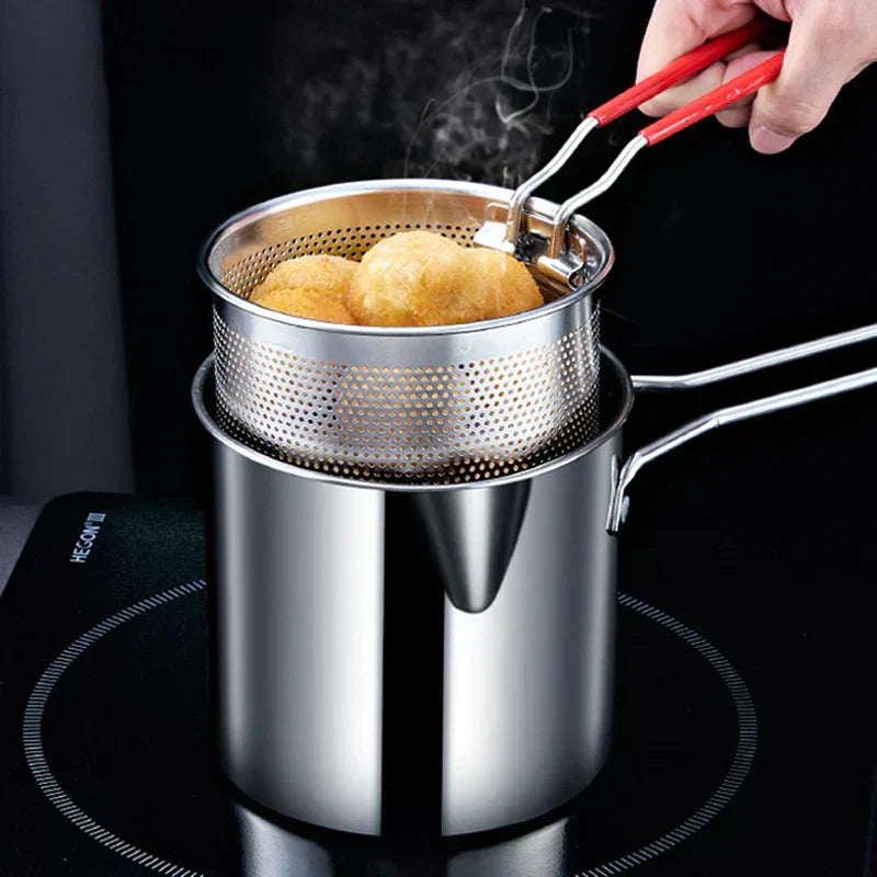 Deep frying Stainless Steel Pot